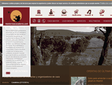 Tablet Screenshot of monterosycazadores.com